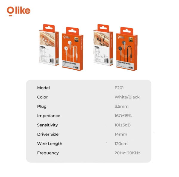 HF OLIKE E201 - Gambar 2